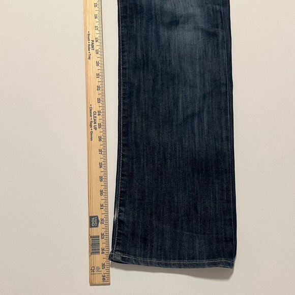 Mavi Jeans Medium Wash Casual Straight Leg Stretch Denim Blue Men's size 33x36 - Picture 2 of 8